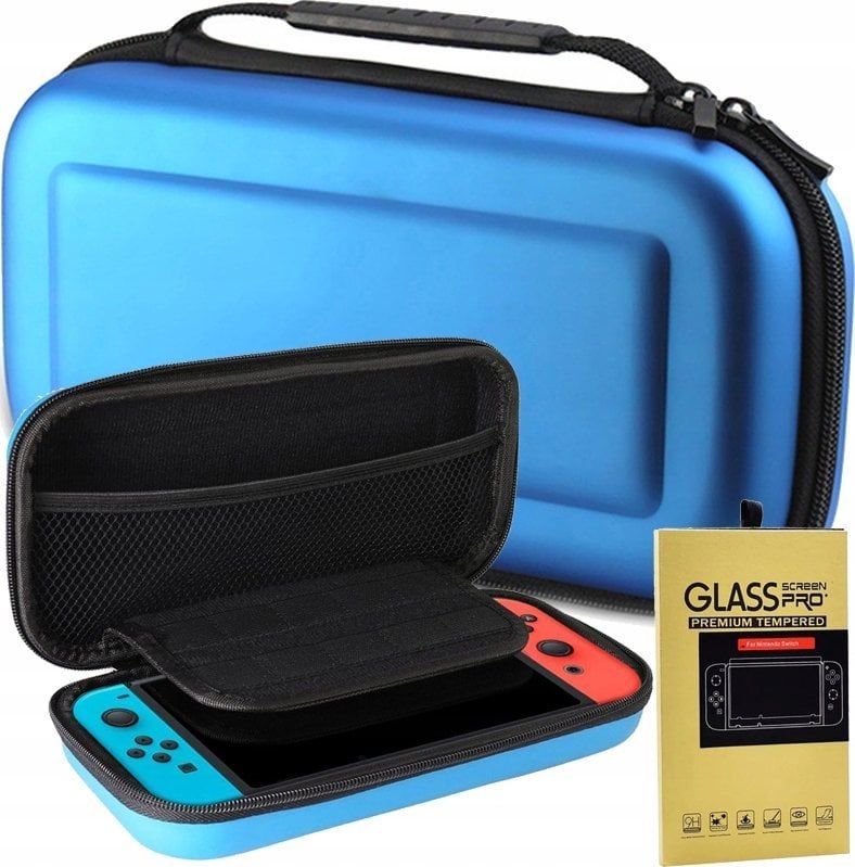 Alogy Etui pokrowiec na konsolę Nintendo MGC-S (Niebieski)