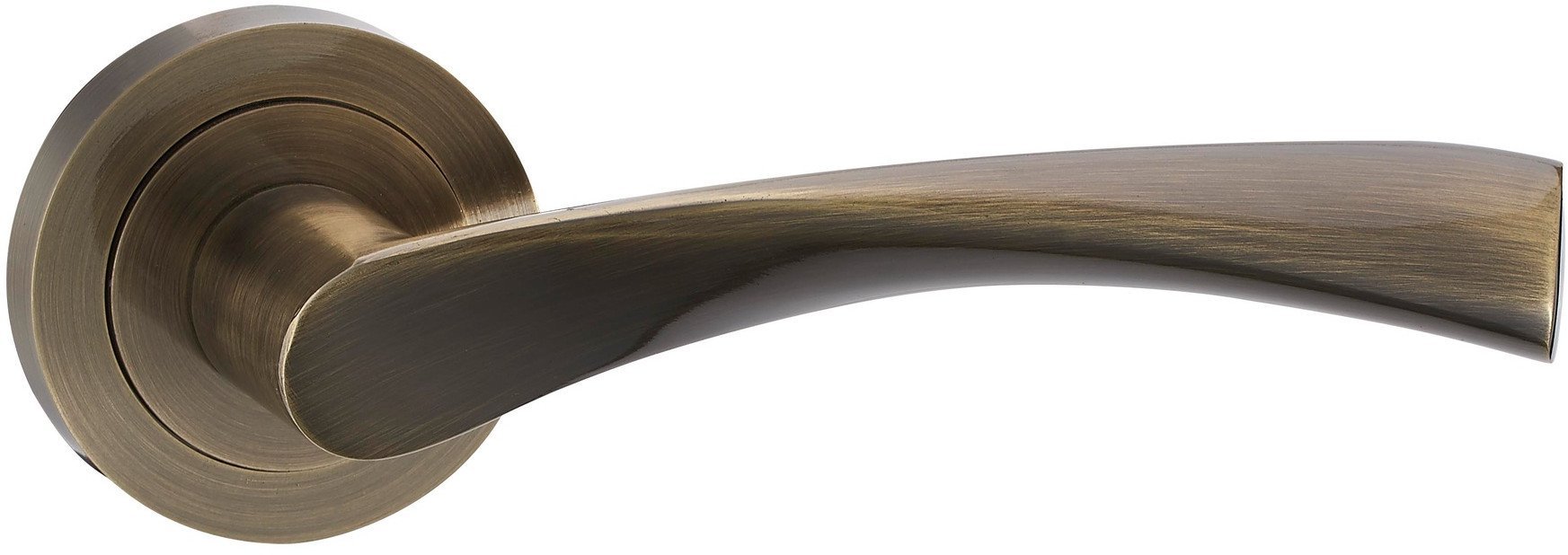 DOOR HANDLE A01-217 INDOOR ANTIQUE BRASS