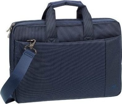 Torba RivaCase TORBA NA LAPTOP 15,6" CENTRAL, NIEBIESKA, Z KIESZENIAMI NA TABLET, SMARTFON, DOKUMENT...