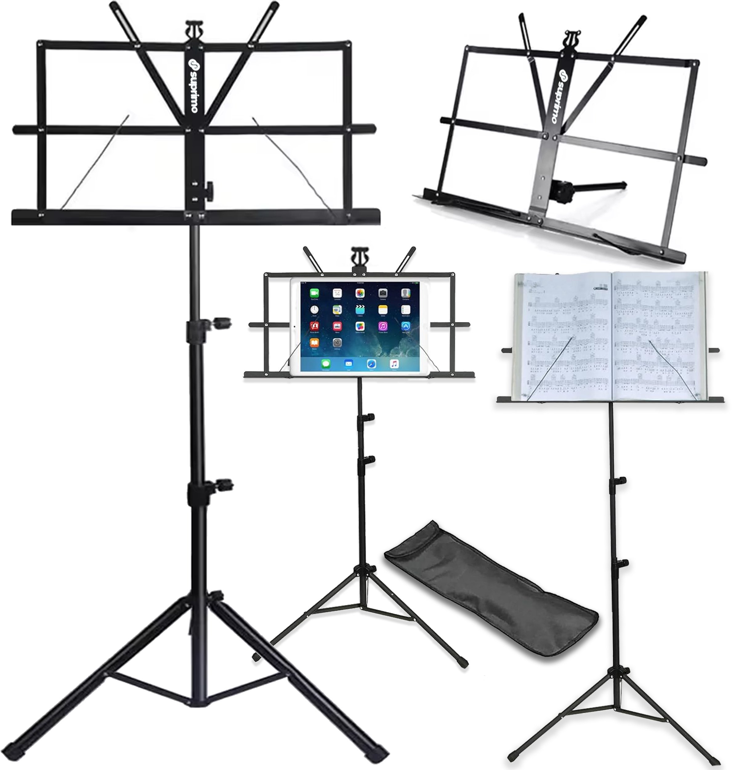 SUPRIMO D1 statyw stojak pulpit do nut regulowany