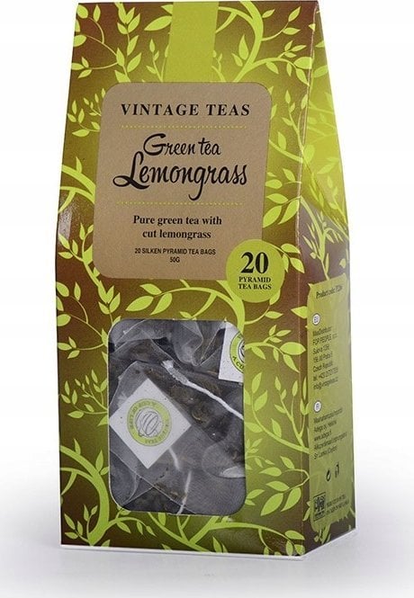 Vintage Teas Vintage Teas Green Tea Lemongrass - 20 torebek