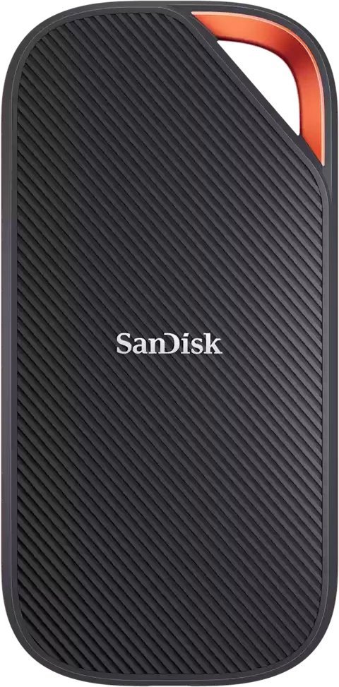 Dysk zewnętrzny SSD SanDisk Extreme Pro 2TB Czarno-pomarańczowy (SDSSDE82-2T00-G25)