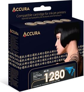 Tusz Accura Tusz AC-B1280C / LC1280/1240/1220XLC (Cyan)