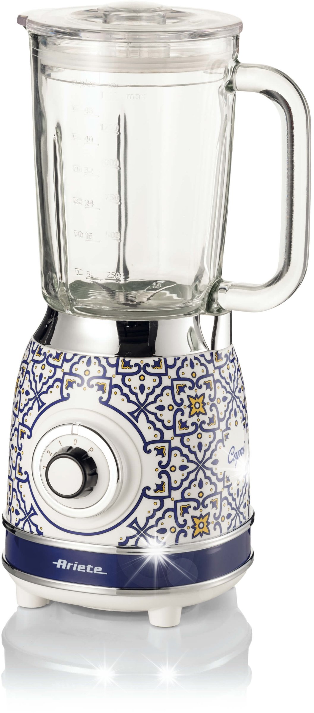 Blender kielichowy Ariete Blender kielichowy Ariete Capri 583 1,5L do Kruszenia lodu Miksowania