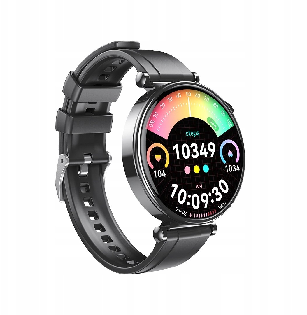 XO smartwatch GT4 Mini Amoled czarny