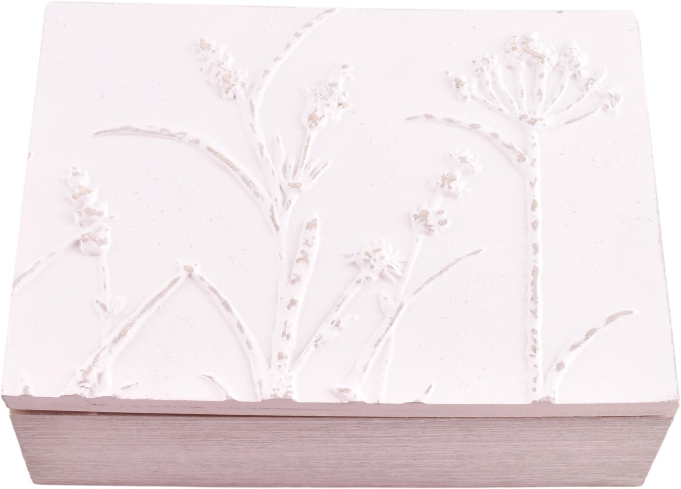 Direct Home and Garden Ozdobna skrzyneczka ANTI WHITE 24x17,5 cm