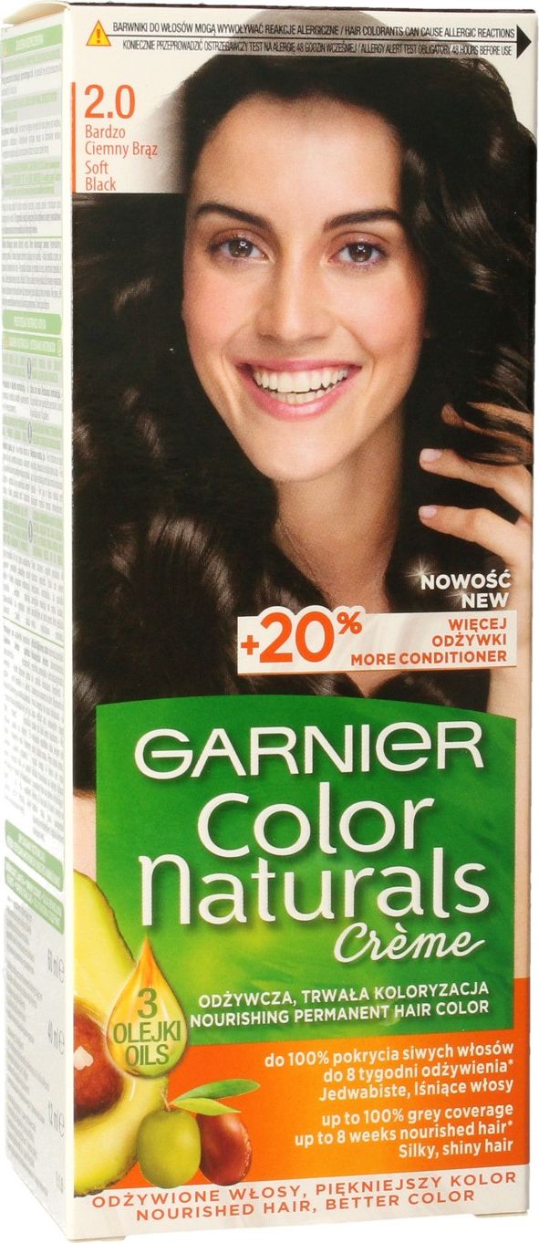 Garnier Krem koloryzujący do włosów Color Naturals* Ciemny Brąz