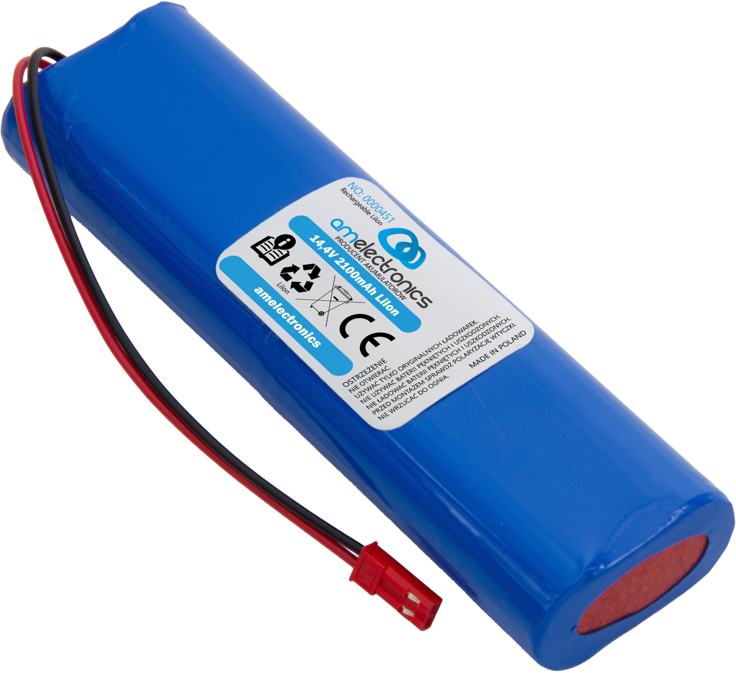 Tradebit BATERIA ODKURZACZA ILIFE V3S PRO V50 V5S PRO V8S 2100mAh (0451)
