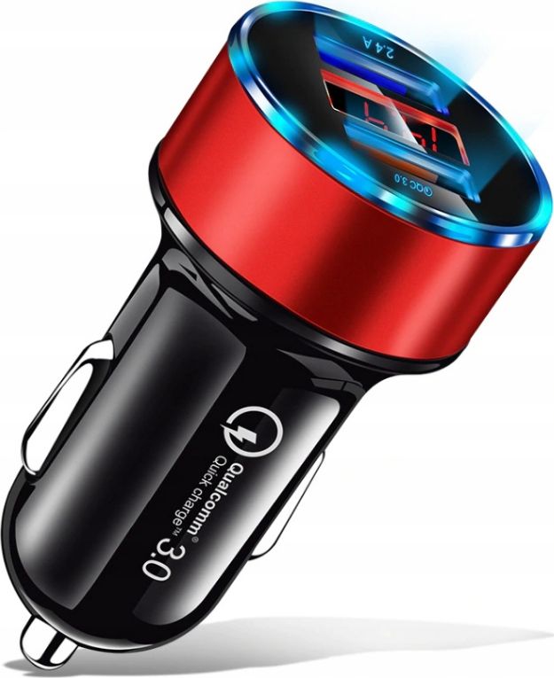 Ładowarka Co2 Alu 2x USB-A 3.1 A