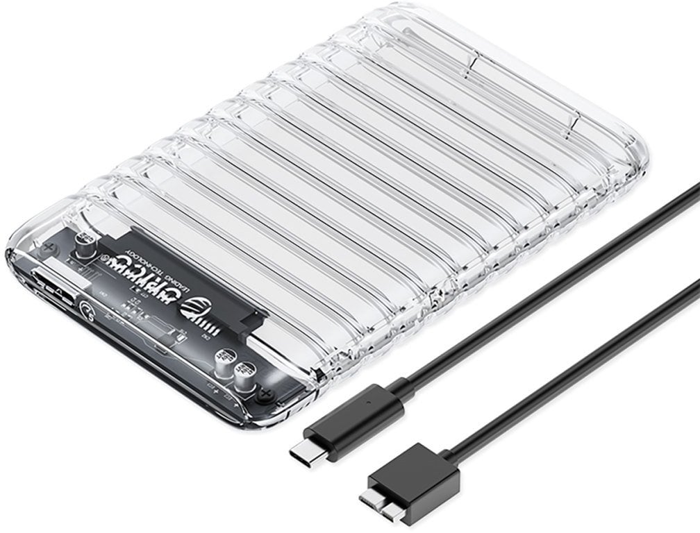 Kieszeń Orico Kieszeń obudowa na dysk 2139U3-V1 2.5'' HDD / SSD USB Micro-B 5Gb/s - przezroczysta OR...
