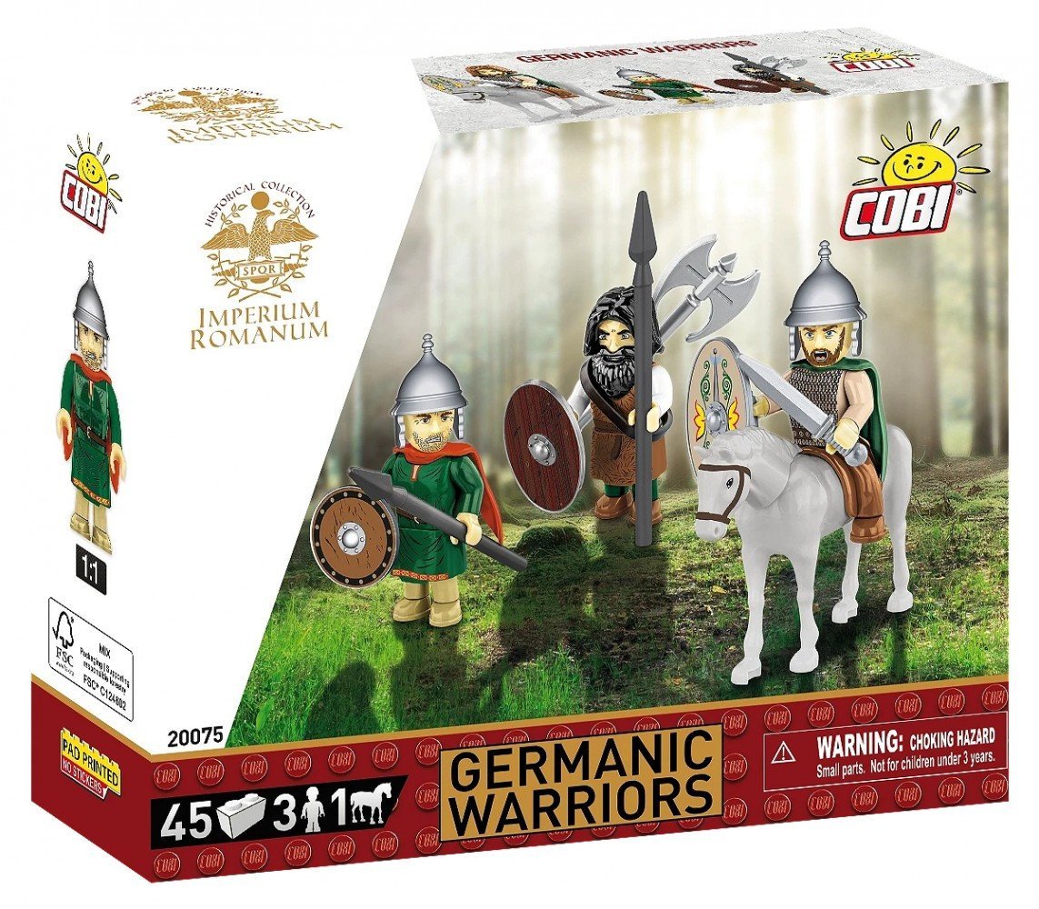 Cobi Klocki imperium rzymskie - germanic warriors