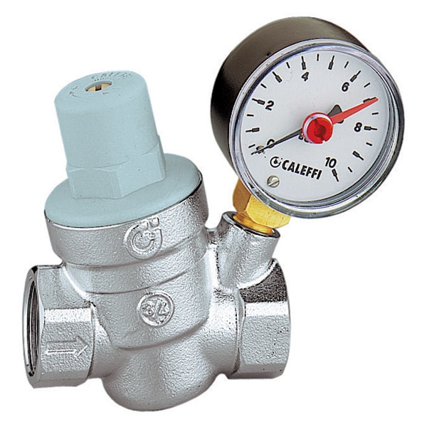 Caleffi Regulator ciśnienia wody 3/4" 16Bar z manometrem (533251)