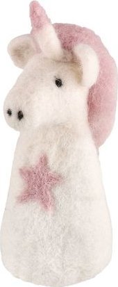 Cilio Ogrzewacz na jajko, owcza wełna, wys. 13 cm, jednorożec Lana / Cilio