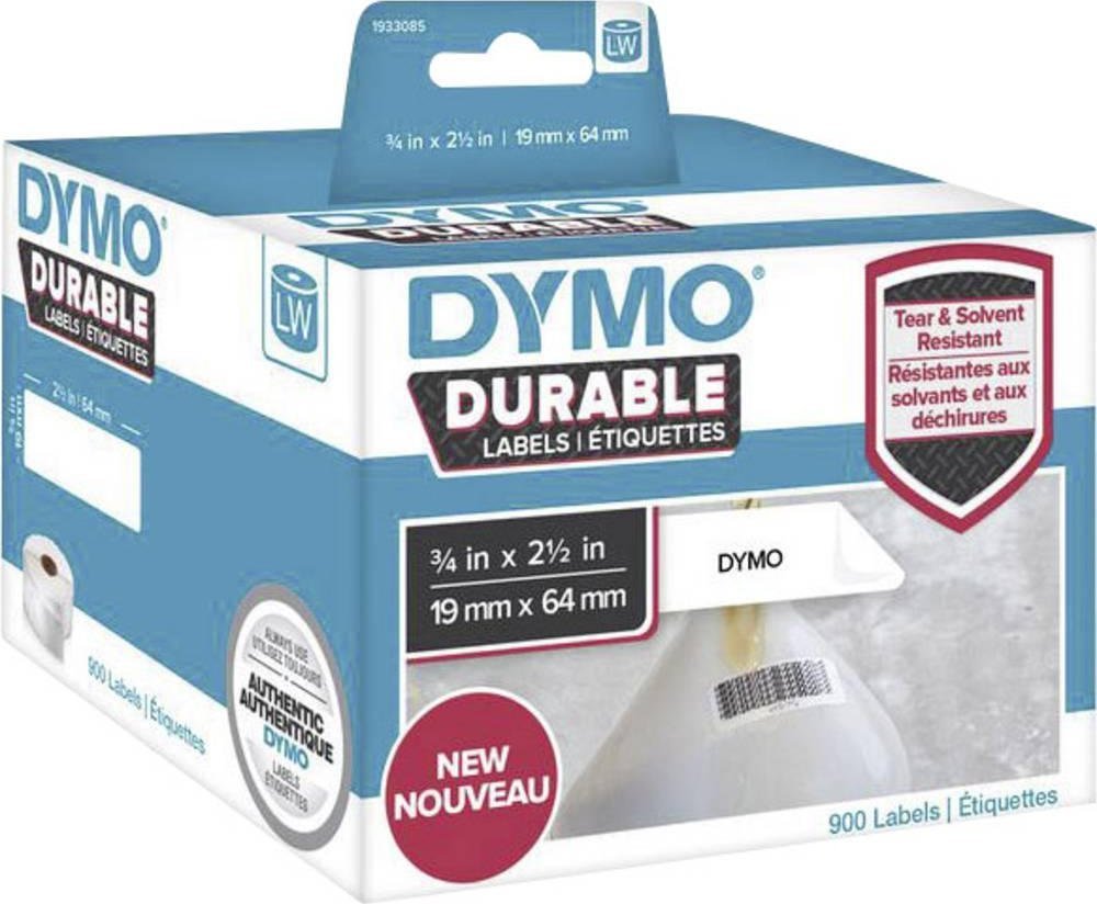 Фото - Інші витратні DYMO LW Durable 19 mm x 64 mm 2x 450 pcs 