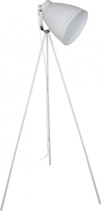 Lampa podłogowa Italux Lampa stojąca biała trójnóg Italux Franklin ML-HN3068-WH+S.NICK