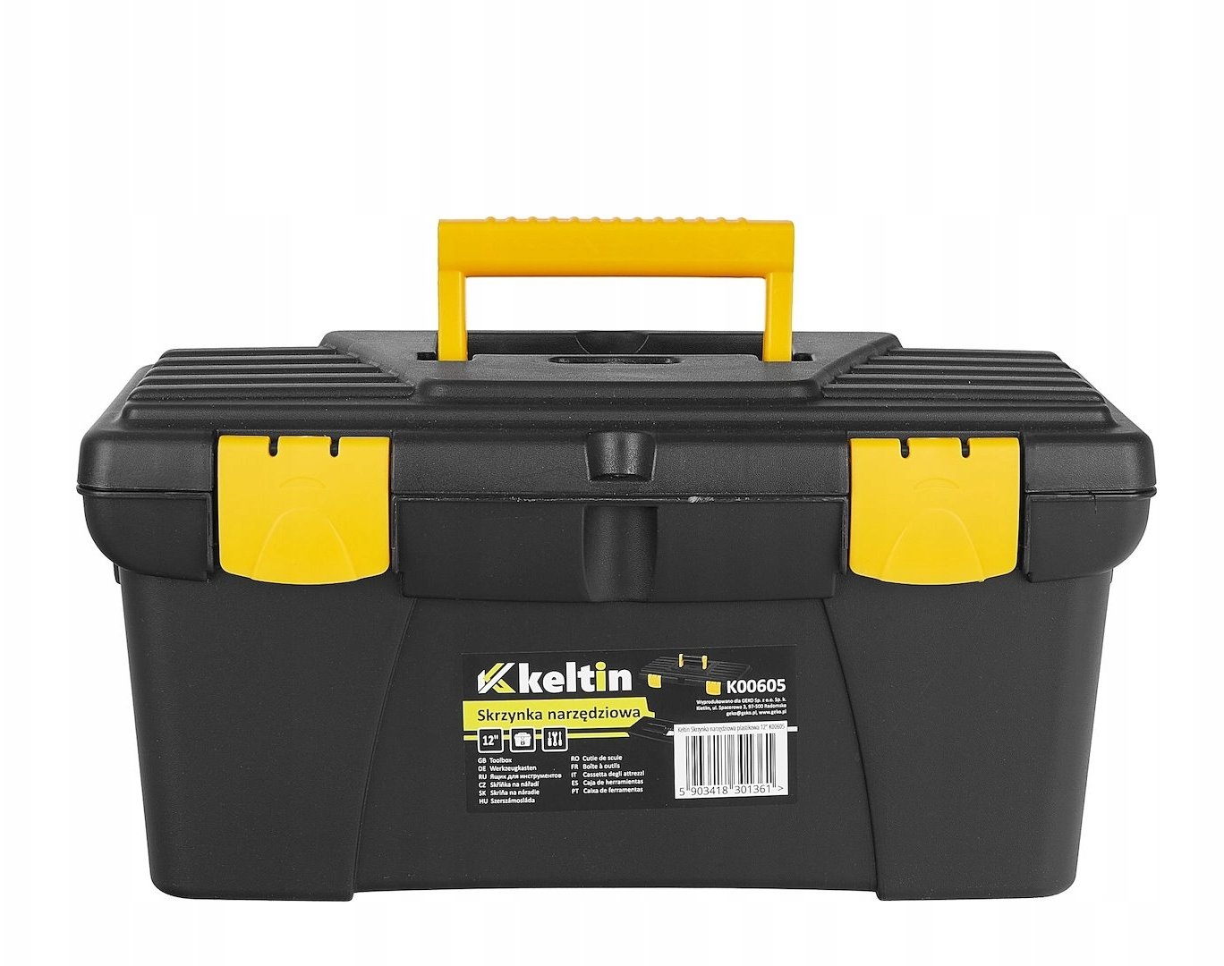 KELTIN Skrzynka narzędziowa plastikowa 12" (20)