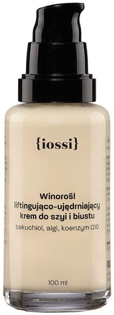 Iossi Winorośl Krem liftingująco-ujędrniający do szyi i biustu z bakuchiolem 100ml
