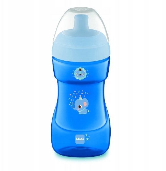 MAM BABY 6648 KUBEK KUBEK SPORTS CUO 330ML CELEBRATIONS NIEBIESKI