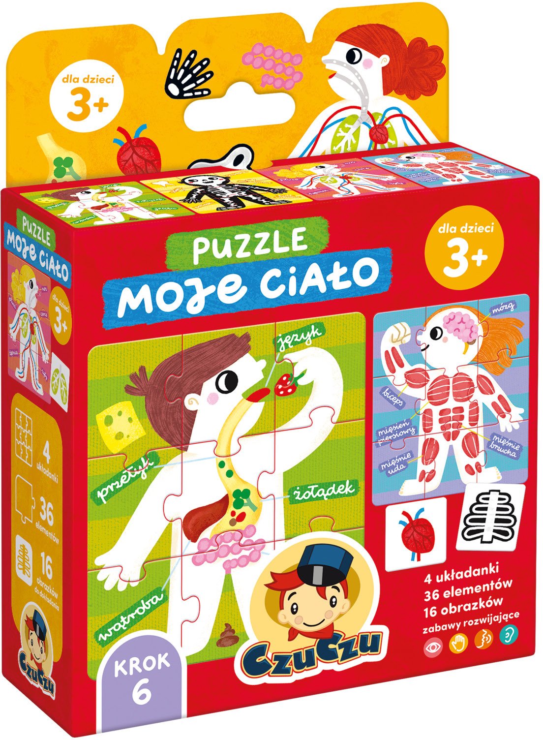 Czuczu CzuCzu puzzle Moje ciało 94706