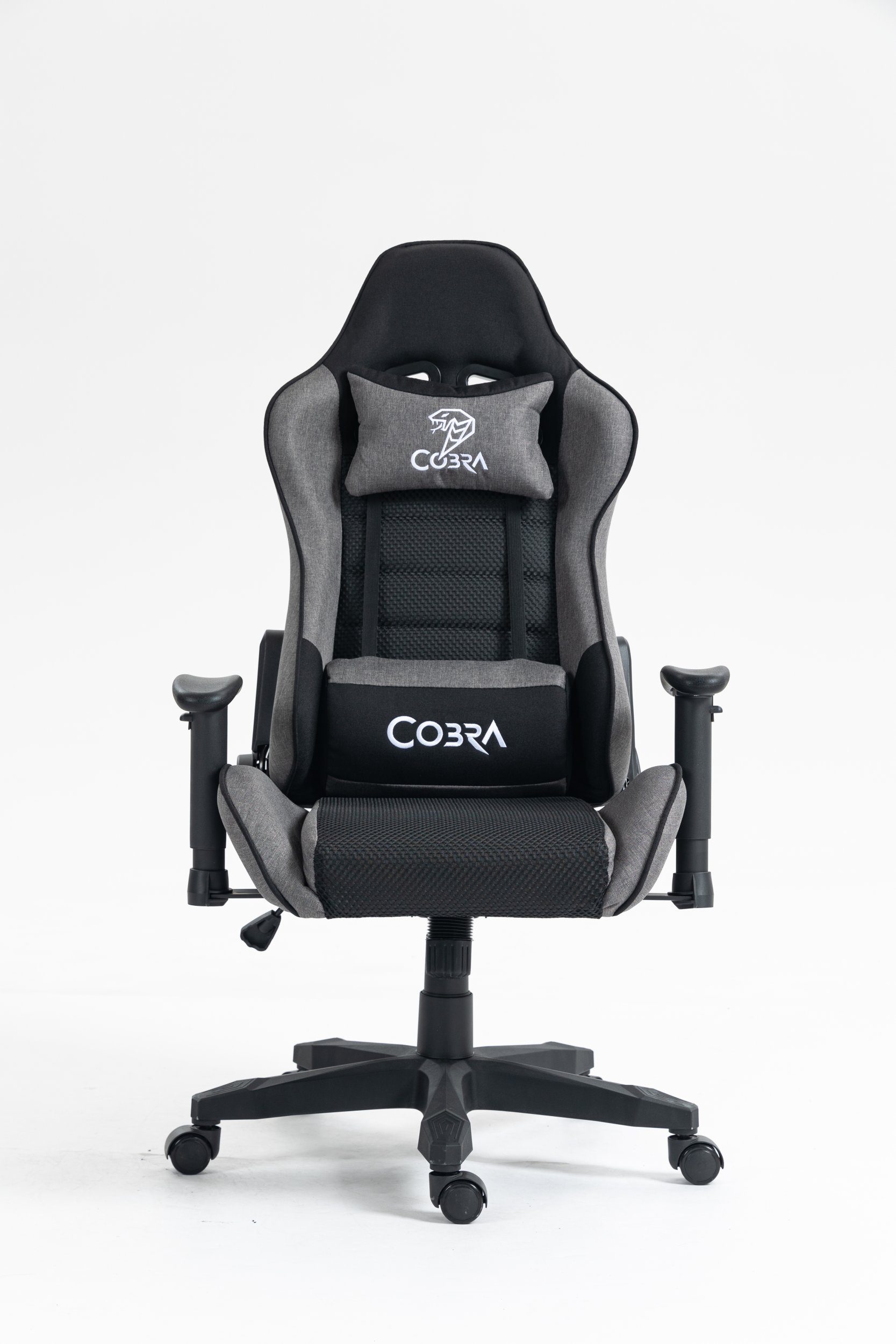 Fotel Cobra Rebel CR205 Szaro-czarny (CR205 szaro-czarny)