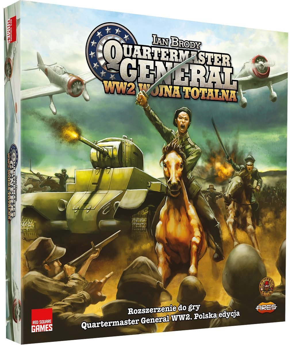 QUARTERMASTER GENERAL: WW2 TOTAL WAR dodatek (PL) - RED SQUARE