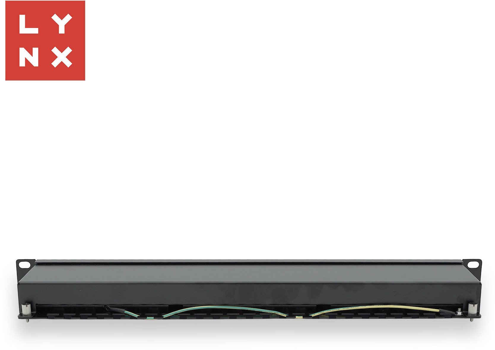 Фото - Патч-корд LYNX 19" patch panel 24-port, FTP Cat5e, 50µ, stíněný, černý