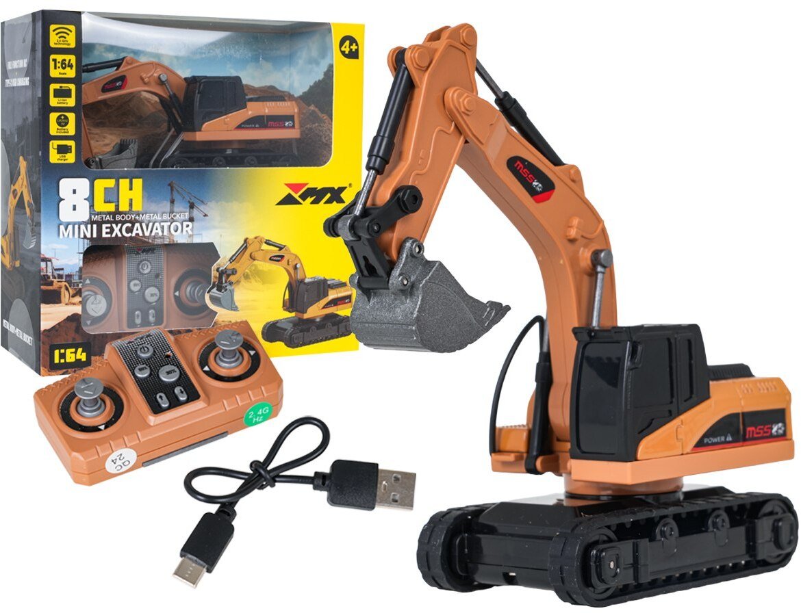 Lumpy Publishing Koparka R/C Metalowe Elementy