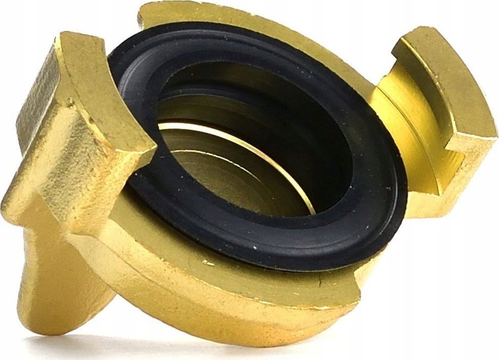 Geko Złącze kłowe mosiężne kompatybilne z GEKA – zamykające (12/96)