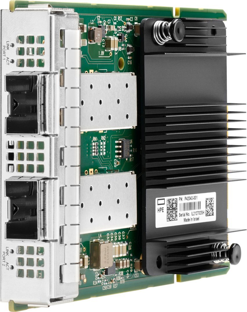 HPE Mellanox MCX631432AS-ADAI Ethernet 10/25Gb 2-port SFP28 OCP3 Wewnętrzny Ethernet / Fiber 25000 Mbit/s