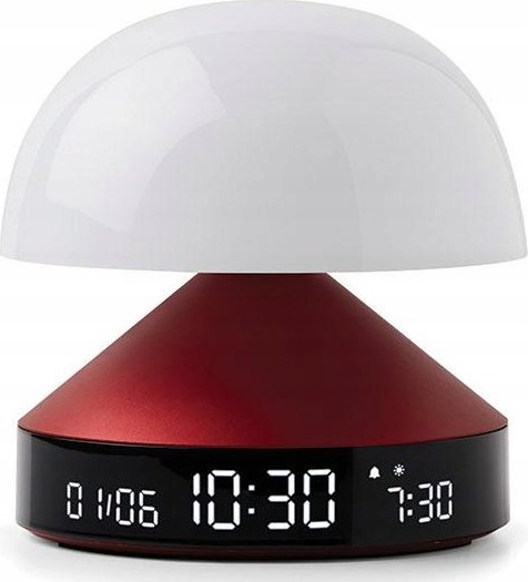 Фото - Настільна лампа Lexon Lampa stołowa   Mina Sunrise Alarm Clock with Lamp Red LR153DR 