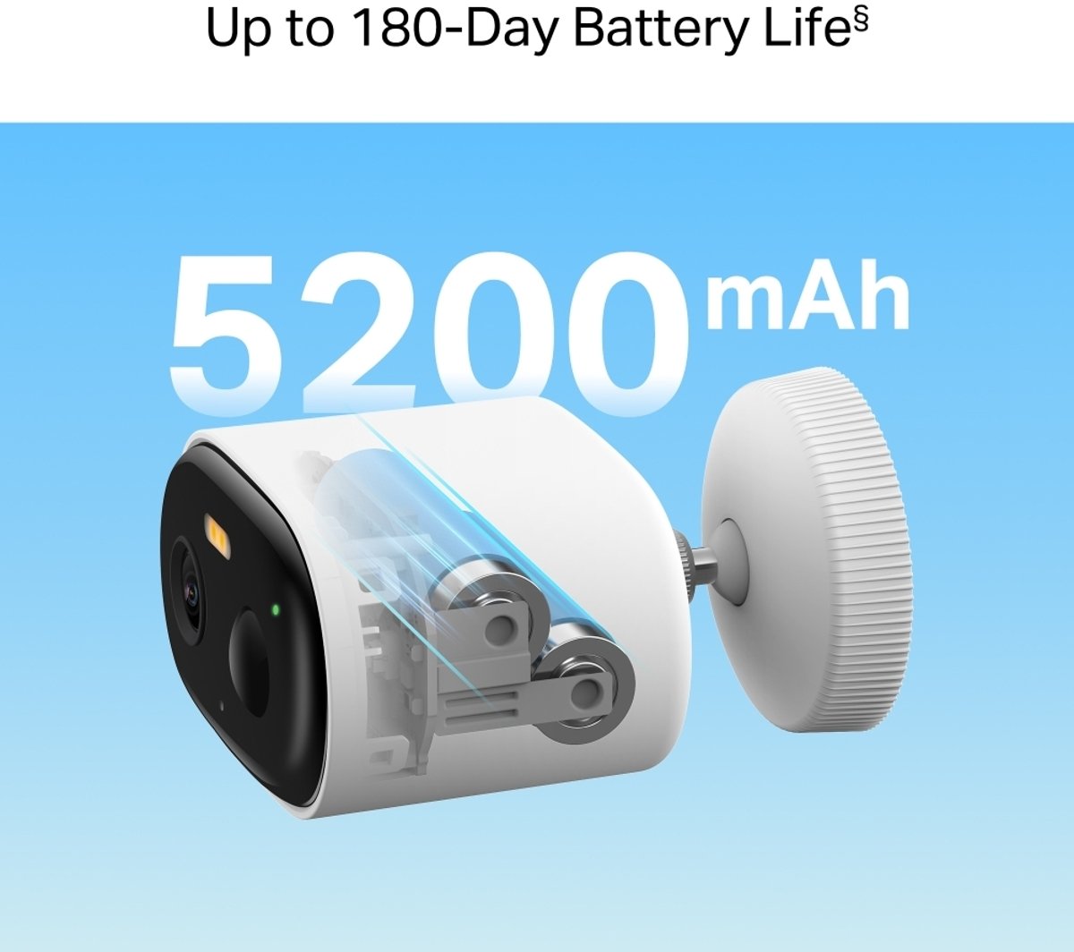 Kamera IP Mercusys MERCUSYS MC410 KIT kamera zewnętrzna, panel słoneczny (2MP, 2K HD, 1296p, IR 10m, WiFi, micro SD card, IP65)