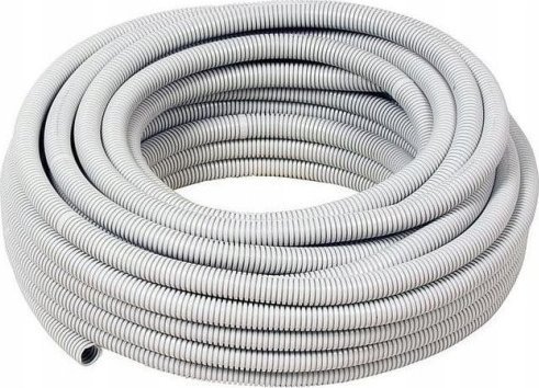 AKS Peszel do kabli z pilotem 20mm krążek 25m RKGL 320N szary