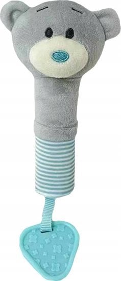 Tulilo TULILO - ZABAWKA Z DŹWIEKIEM MIŚ NIEBIESKO-KREMOWY 17CM