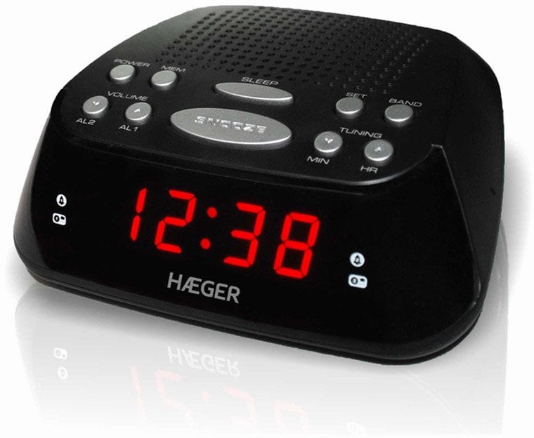Radiobudzik Haeger RA-06B.005B Snoozer Radio