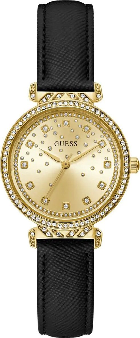 Zegarek Guess Zegarek damski GW0764L2 CYRKONIE czarny