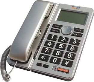 Telefon stacjonarny Dartel LJ-240 Srebrny