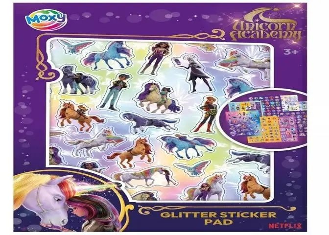 Zdesign naklejki brokatowy Unicorn A5 8ark.166000 71302