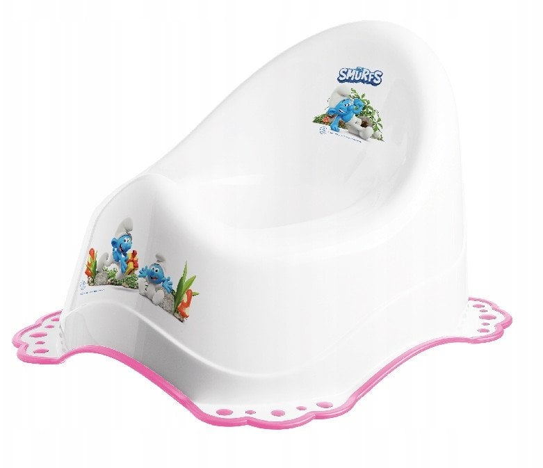 MALTEX - NOCNIK 2K SMERFY RÓŻOWE