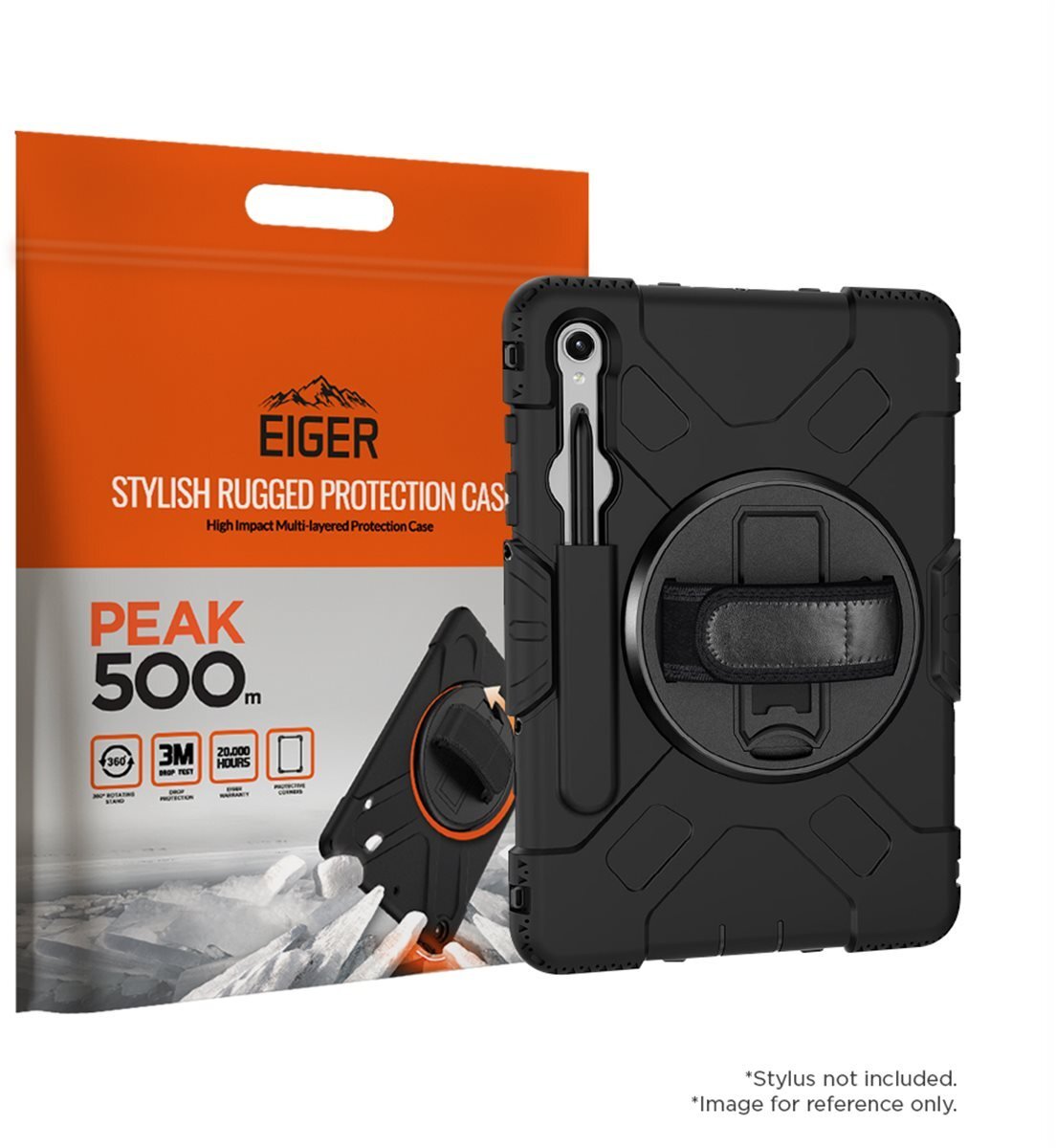 Etui na tablet Eiger Eiger Peak 500m Case Samsung Tab S10 FE+ black