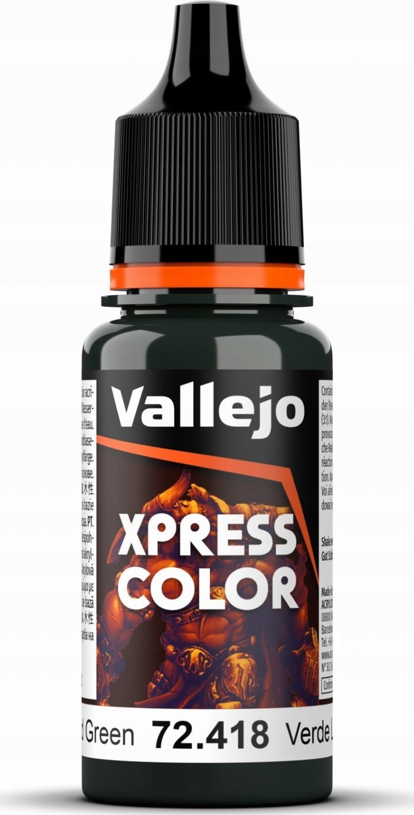 Vallejo Vallejo: 72.418 - Xpress Color - Lizard Green (18 ml)