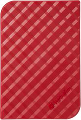 Dysk zewnętrzny HDD Verbatim Store 'n' Go Portable 1TB Czarno-czerwony (53203)
