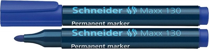 Schneider Marker permanentny SCHNEIDER Maxx 130, okrągły, 1-3mm, niebieski