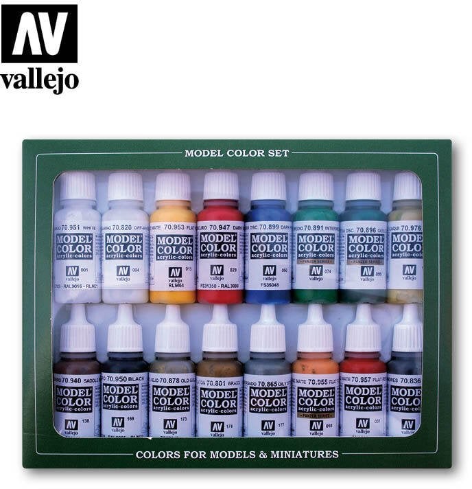 Vallejo Vallejo: 70.149 - Model Color Set - Napoleonic Colors French & British 1789-1815 (16 x 18 ml...