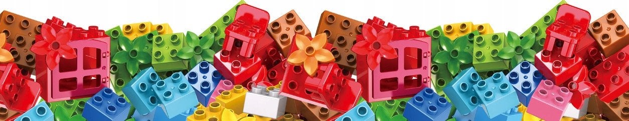 LeanToys Klocki konstrukcyjne 209 elementów zamek