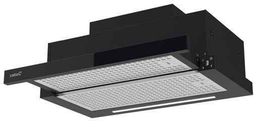 CATA Hood | TFH 6830 GBK | Telescopic | Energy efficiency class A+++ | Width 60 cm | 795 m³/h | Electronic | LED | Black