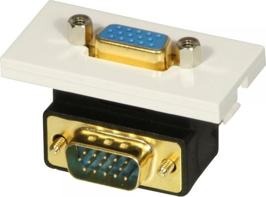 Lindy Lindy 60513 Moduł kątowy do ramki naściennej VGA - wtyk VGA