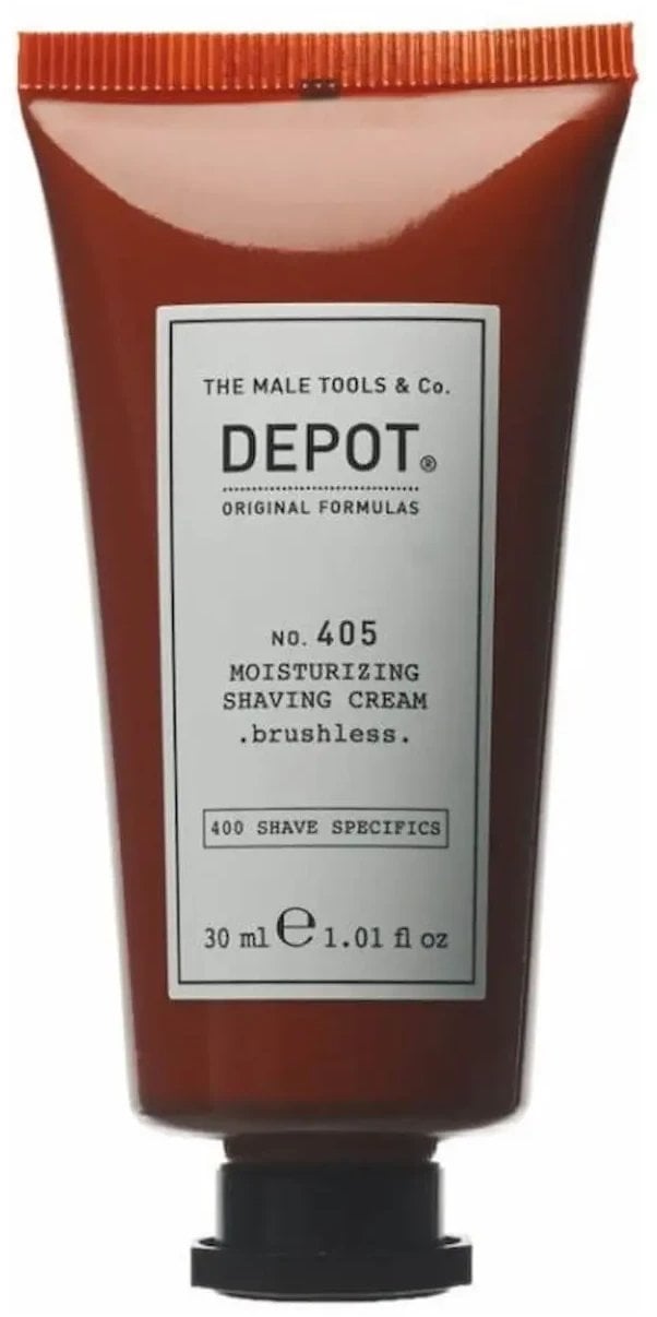 Depot, 400 Shave Specifics No. 405, Allantoin, Moisturizing, Shaving Cream, 30 ml For Men