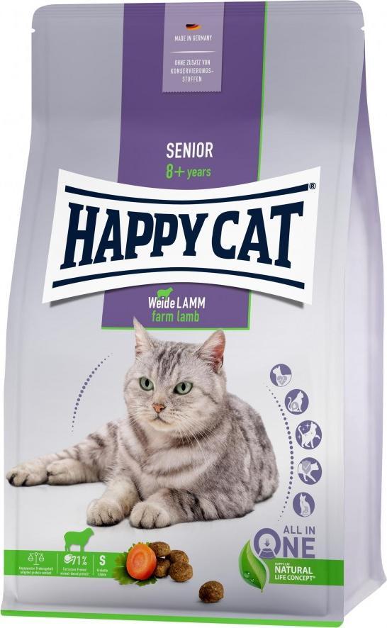 Happy Cat Senior Farm Lamb for cats over 8 years old, jagnięcina, 1,3 kg