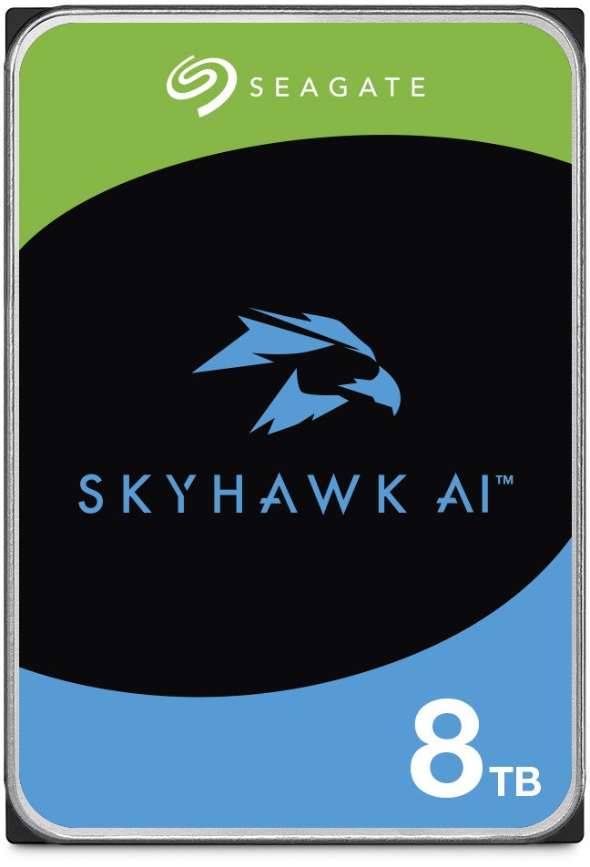 Dysk serwerowy Seagate SkyHawk AI 8TB 3.5'' SATA III (6 Gb/s) (ST8000VE001)