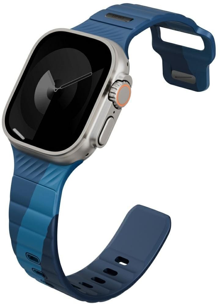 Strap UNIQ Stride De Rubber for Apple Watch 49/46/45/44mm storm